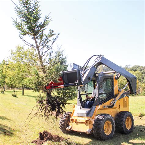 tree shear skid steer|tree removal skid steer attachments.